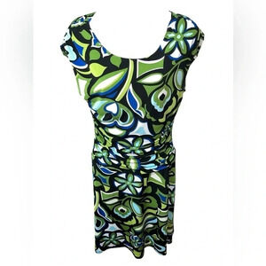 EN FOCUS STUDIO | Floral-Abstract Sleeveless Dress